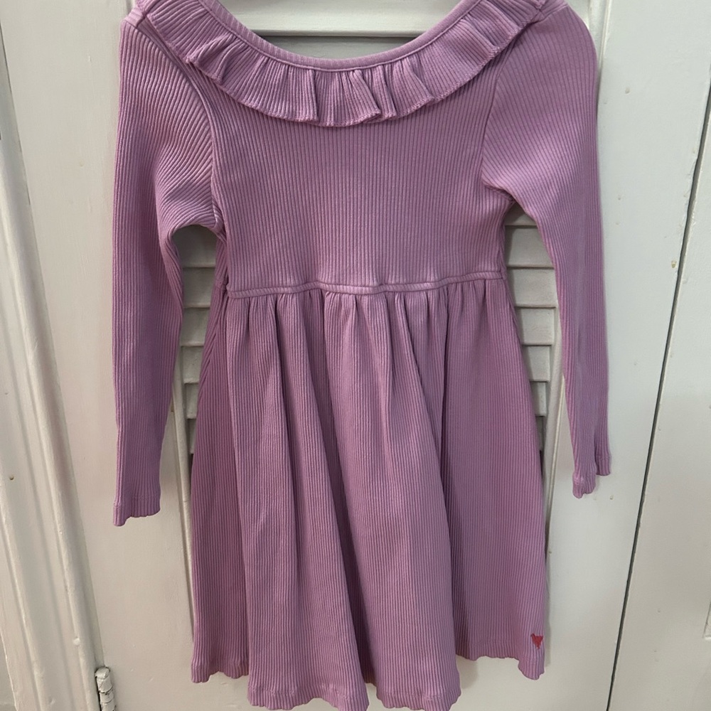 Pink Chicken Lavender Ruffle Dress